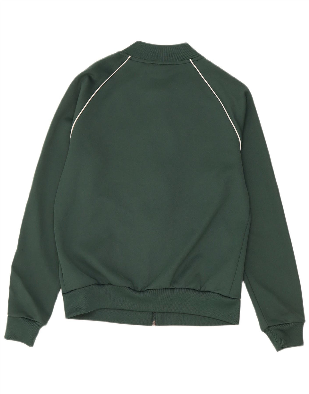 Adidas Damen-Trainingsanzug mit normaler Passform, Top-Jacke, Gr. 10, klein, grün, Polyester