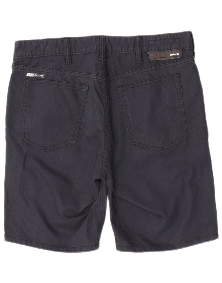 Hurley Herren-Freizeitshorts, W32, mittelgroß, marineblau, Baumwolle