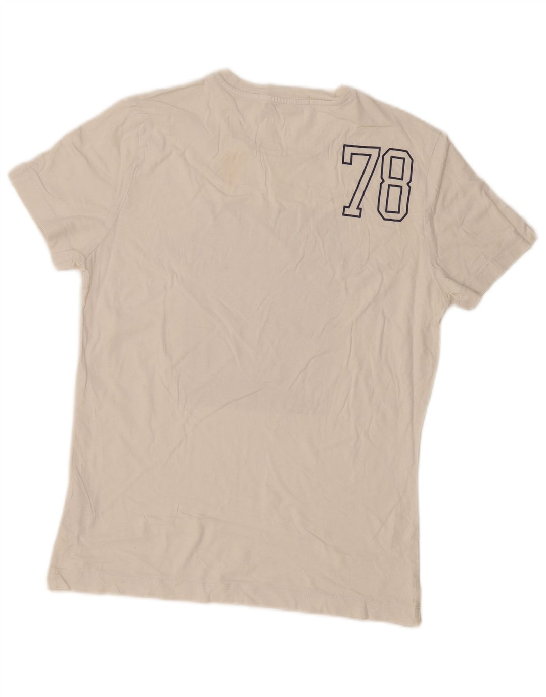 Calvin Klein Jeans Herren-T-Shirt mit Grafik, mittelweiße Baumwolle