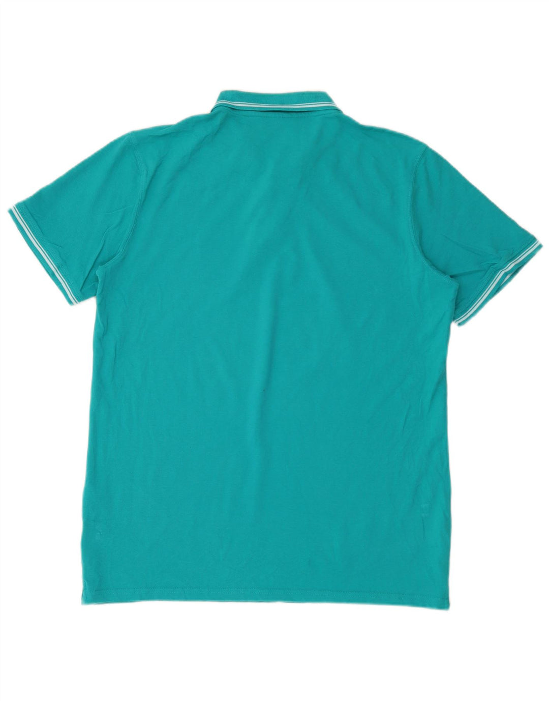 Carrera Herren Poloshirt 2XL Türkis Baumwolle