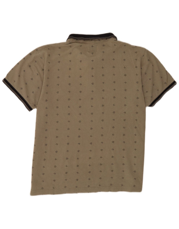 Wrangler Herren Rugby-Poloshirt XL Khaki Baumwolle