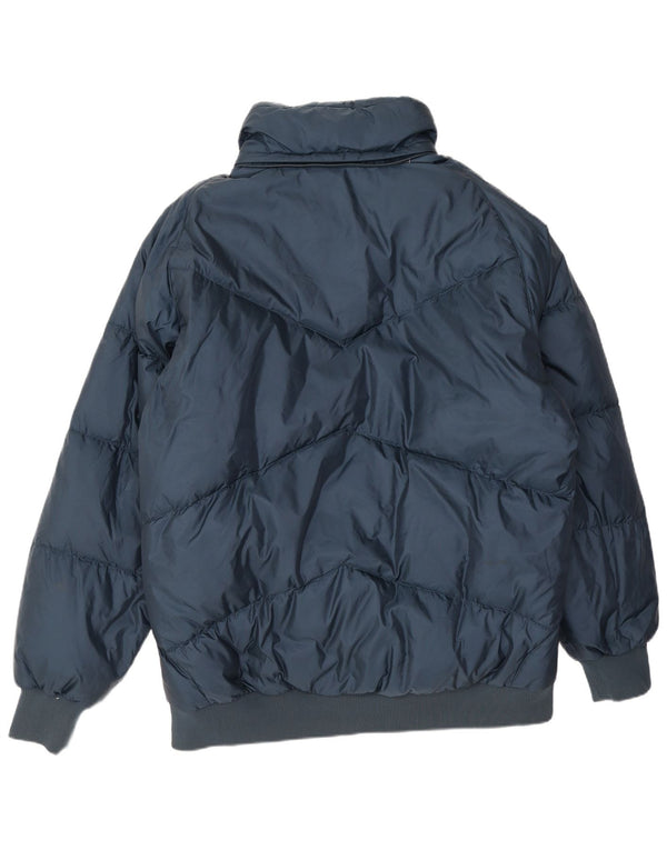 Nike Herren Wattierte Jacke UK 47/48 2XL Marineblaues Nylon
