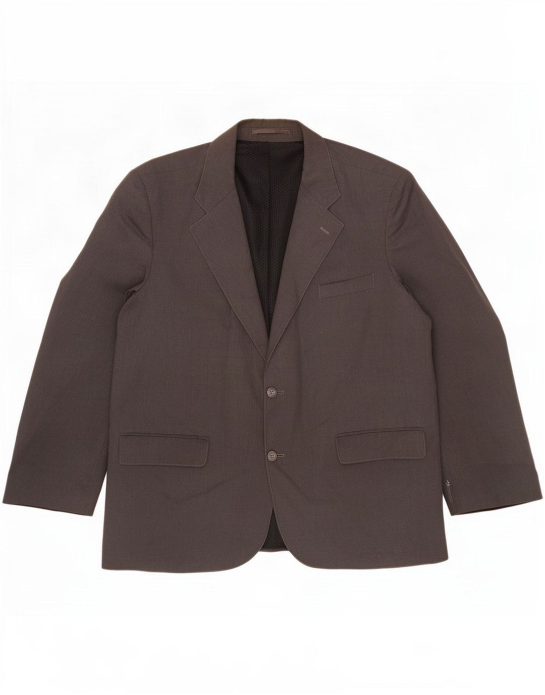Rohan Herren-Blazer mit 2 Knöpfen, UK 44, 2XL, graues Polyester
