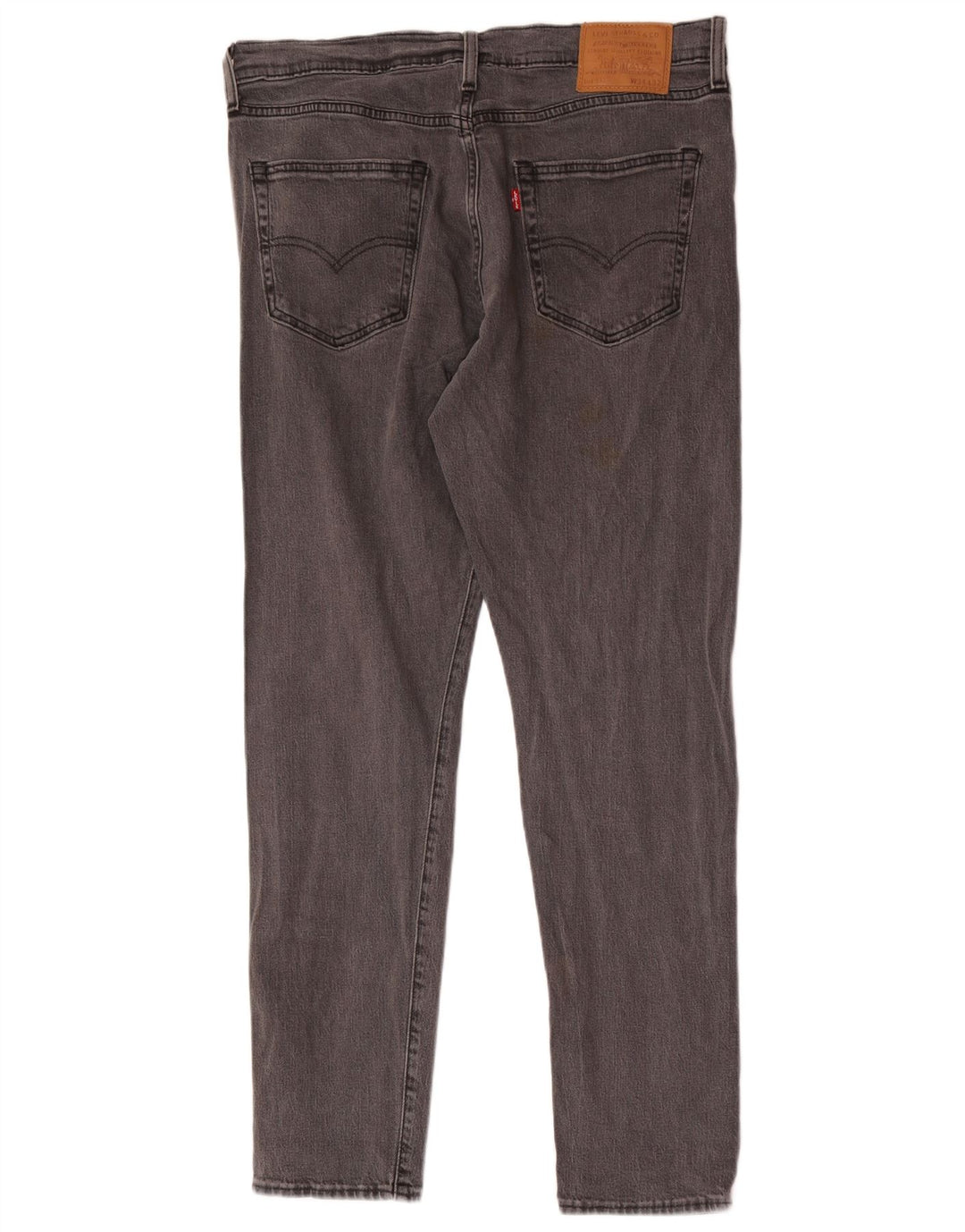 Levi's Herren 512 Slim Tapered Jeans W34 L32 Graue Baumwolle
