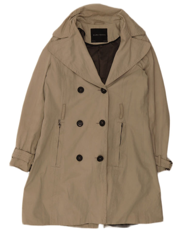 Zara Damen Trenchcoat UK 16 Large Beige
