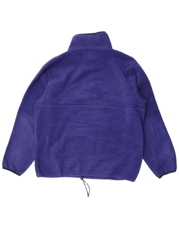 Aesse Herren-Fleecepullover mit Reißverschluss, XL, Blau, Polyester