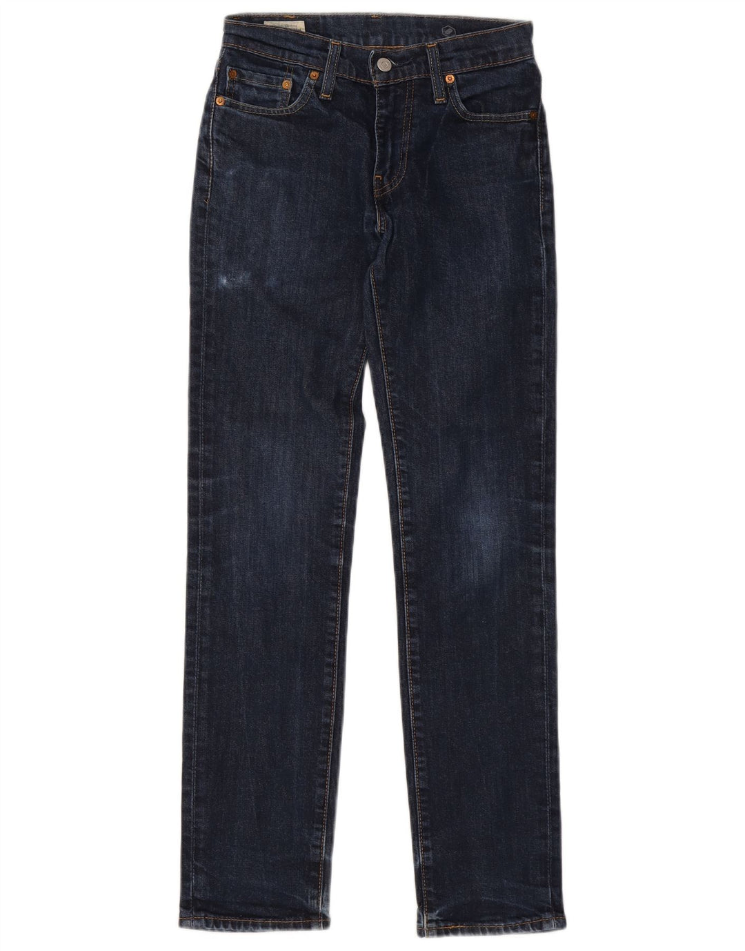 Levi's Damen Slim Jeans W27 L32 Marineblaue Baumwolle