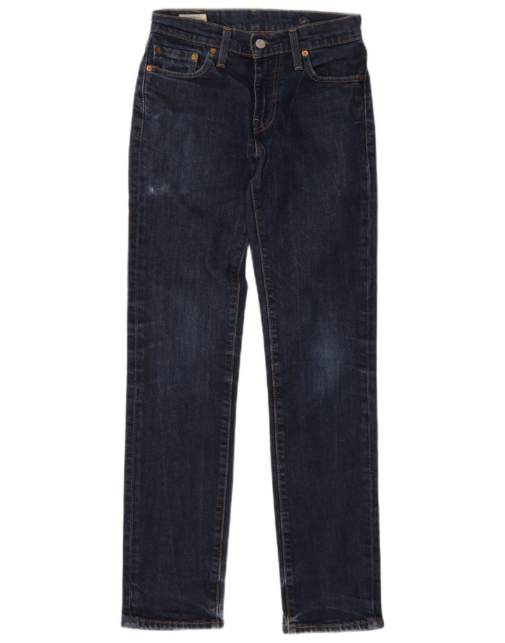 Levi's Damen Slim Jeans W27 L32 Marineblaue Baumwolle