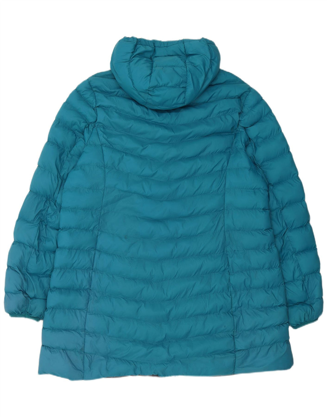 Mountain Warehouse Wattierter Damenmantel mit Kapuze, UK 20 2XL, Blau, Polyester