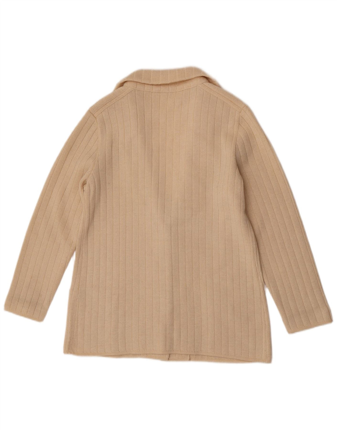 Leeds Damen Strickjacke Pullover UK 10 Small Beige