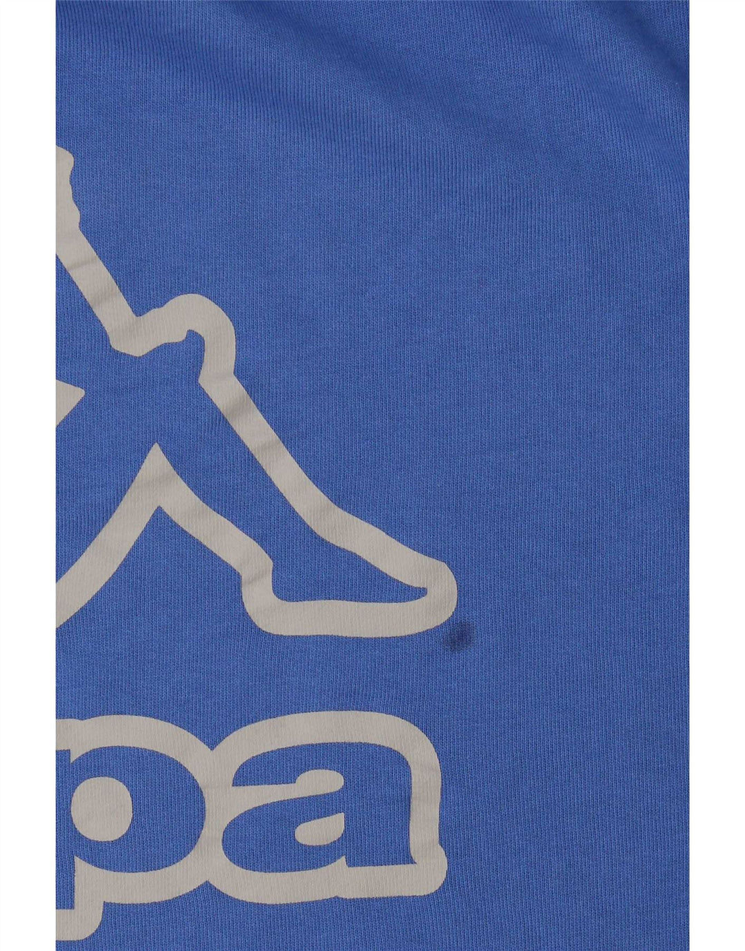 Kappa Womens Graphic Oversized Sweatshirt Pullover UK 12 Mittelblau