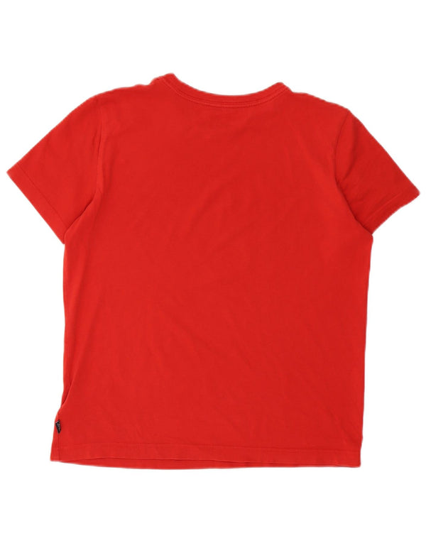 Puma Jungen Graphic T-Shirt Top 13–14 Jahre, rote Baumwolle