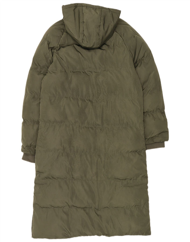 Bench Damen-Kapuzenmantel, übergroß, gepolstert, UK 16, Größe L, Khaki, Polyester