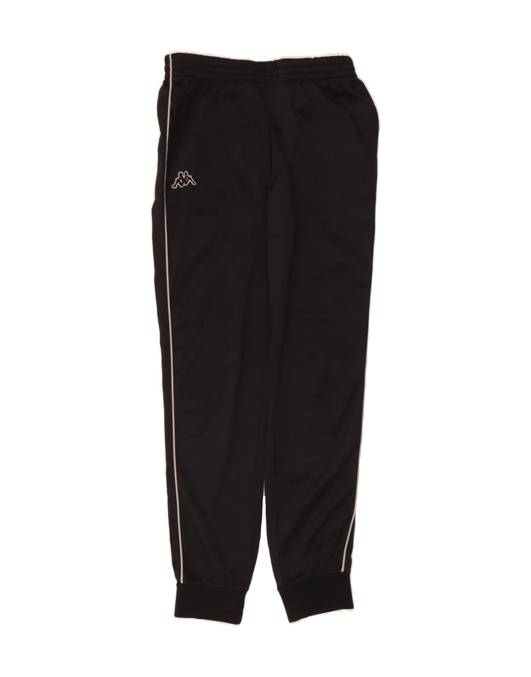 KAPPA Womens Tracksuit Trousers Joggers UK 12 Medium Black Vintage Kappa and Second-Hand Kappa from Messina Hembry 