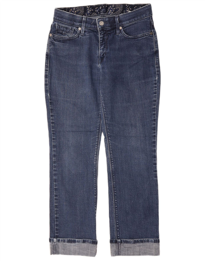 Levi's Damen Straight Jeans US 6 Medium W28 L25 Blaue Baumwolle