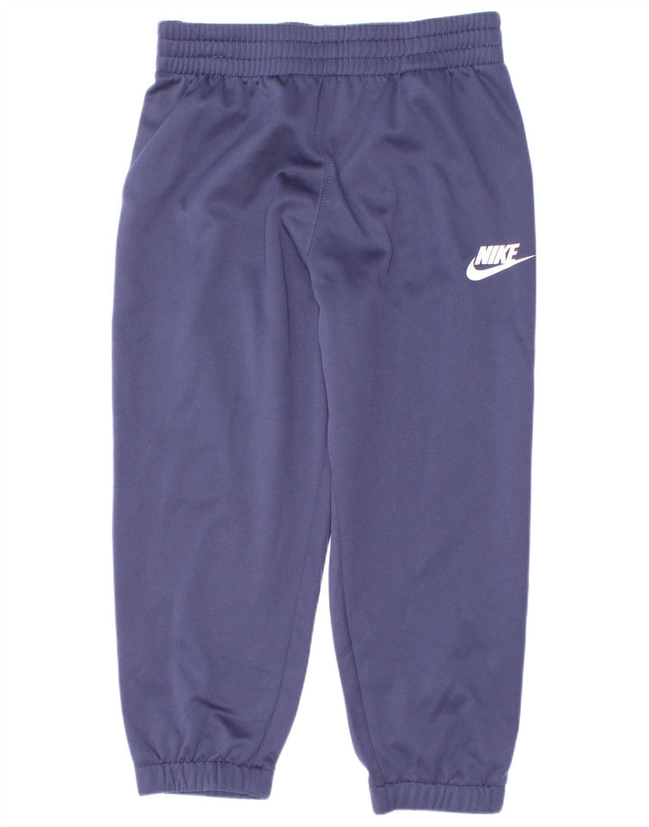 Nike Jungen-Trainingshose, Jogginghose, 4–5 Jahre, Größe S, Marineblau, Polyester