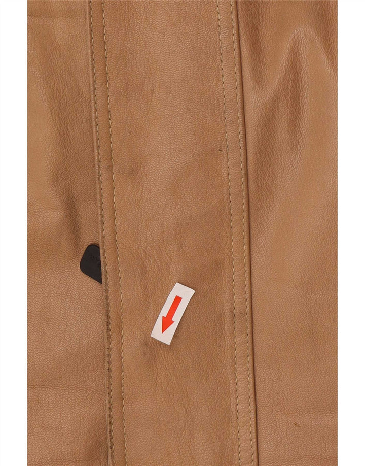 Vintage Herren Lederjacke Klein Braun