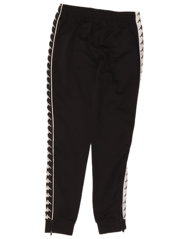 Kappa Damen-Trainingshose, Jogginghose, UK 10, Größe S, Schwarz, Farbblock