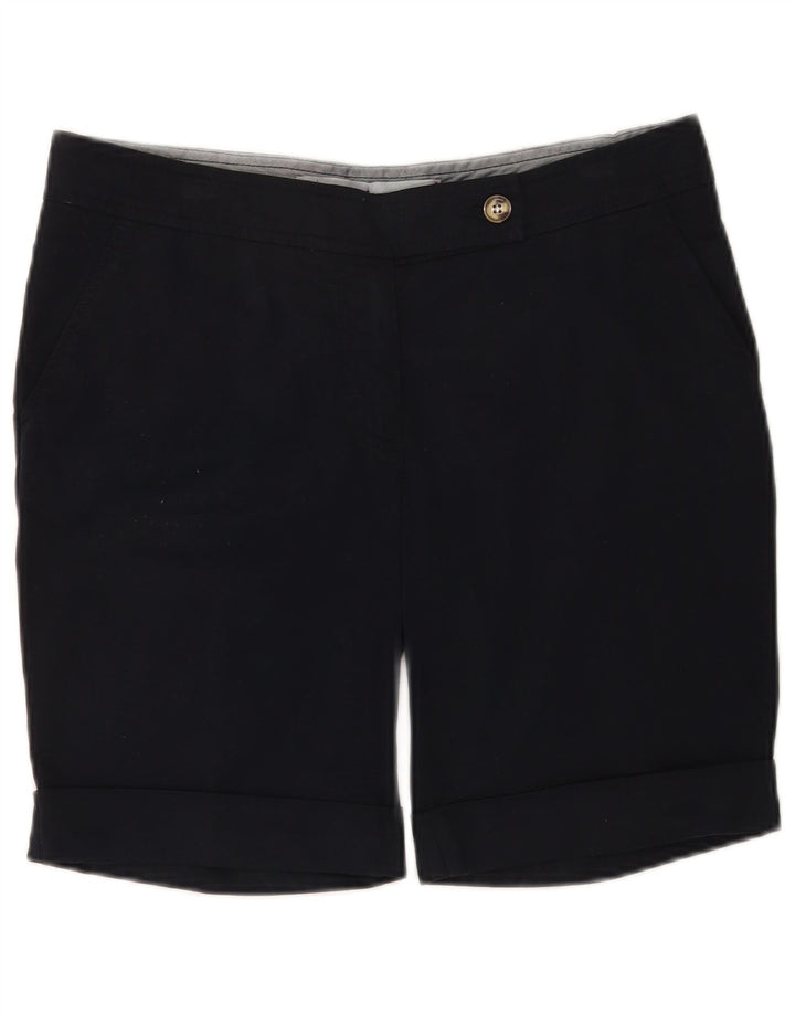 Slam Damen Chinoshorts IT 42 Medium W32 Marineblau Baumwolle