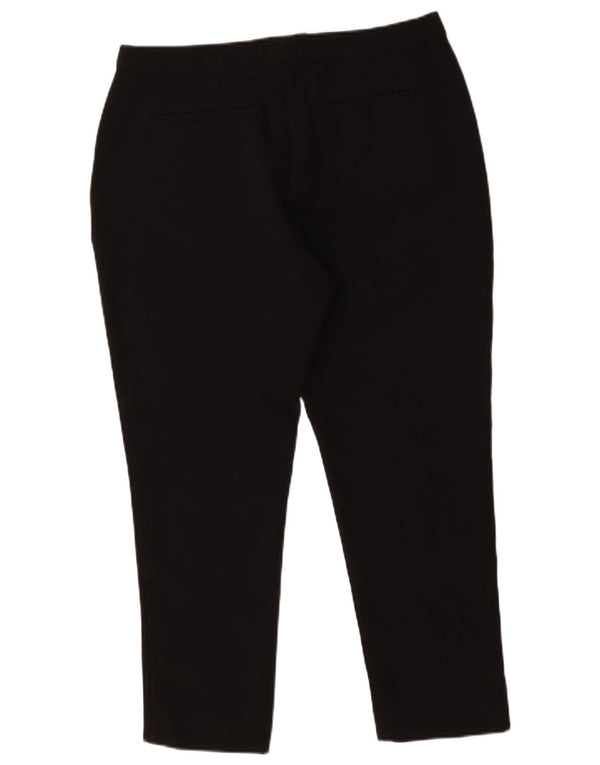 Marks & Spencer Damen Autograph Chinohose UK 16 Large W34 L26 Schwarz