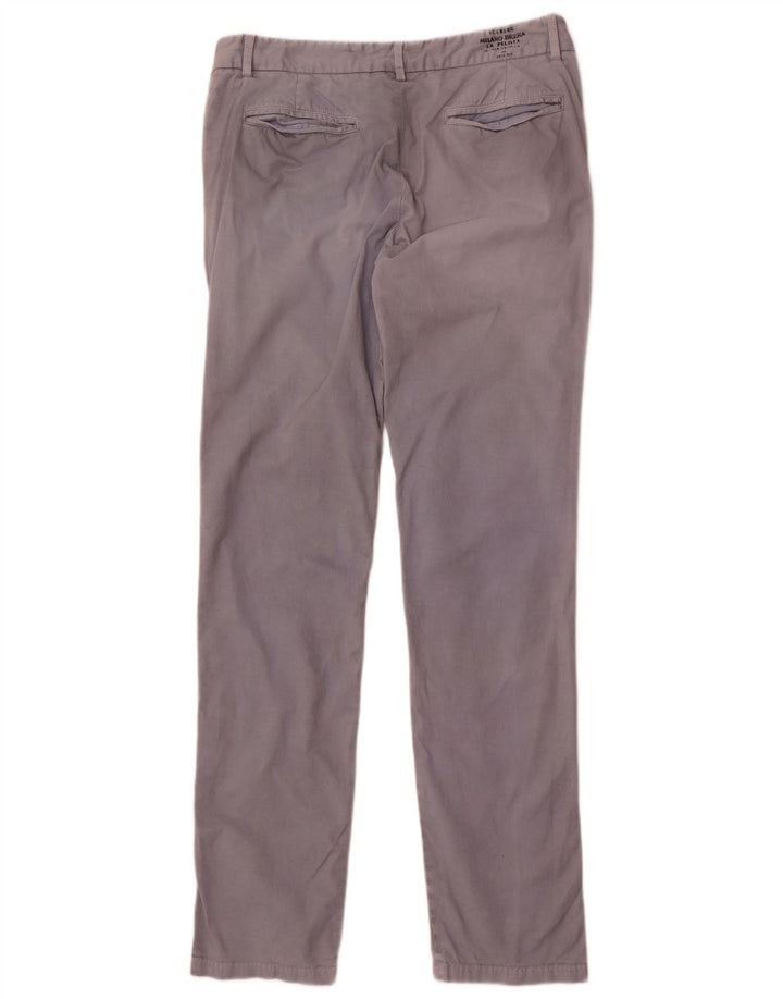 Iceberg Herren Slim Chino-Hose IT 48 Medium W32 L34 Graue Baumwolle