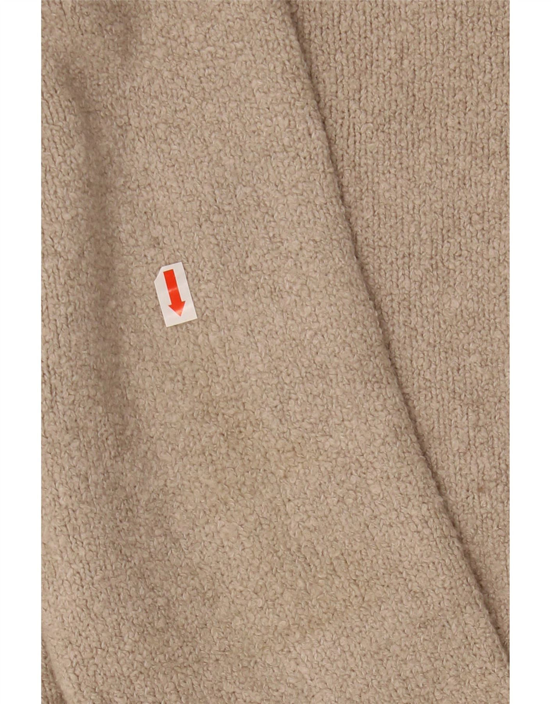 ALL SAINTS Herren-Pullover mit Rundhalsausschnitt, Größe S, beige, Baumwolle