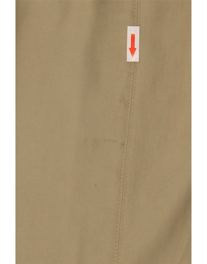 Zara Damen Joggers Freizeithose Medium W28 L26 Khaki Polyester