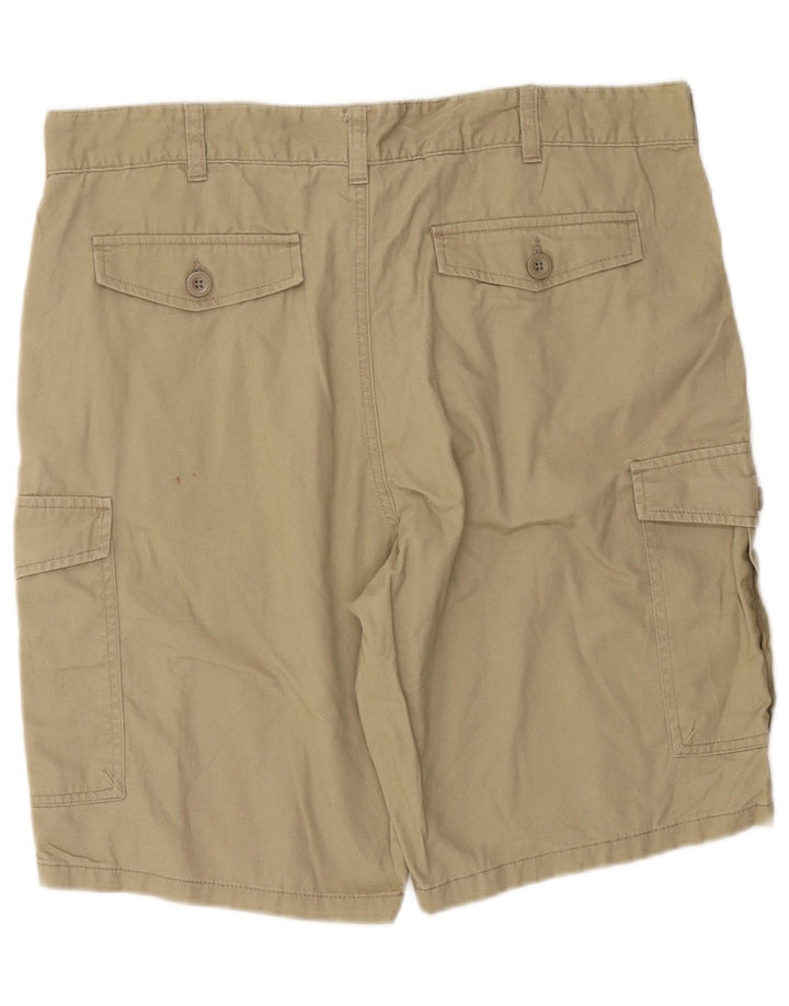 Mountain Warehouse Herren-Cargoshorts, W36, Größe L, Beige, Baumwolle