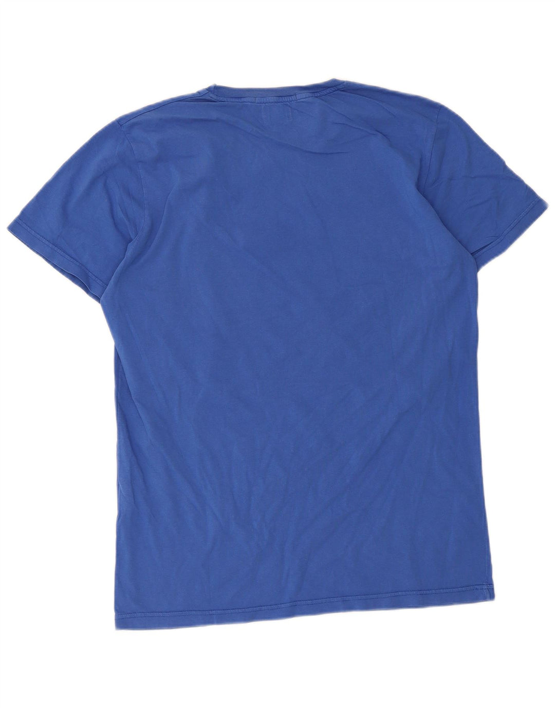 Converse Herren Chuck Taylor Graphic T-Shirt Top Large Blau Baumwolle