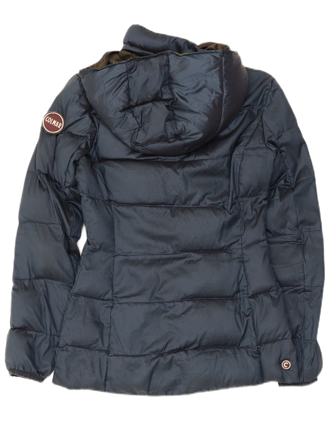 Colmar Damen-Jacke mit Kapuze, gepolstert, EU 38, Größe S, Marineblau