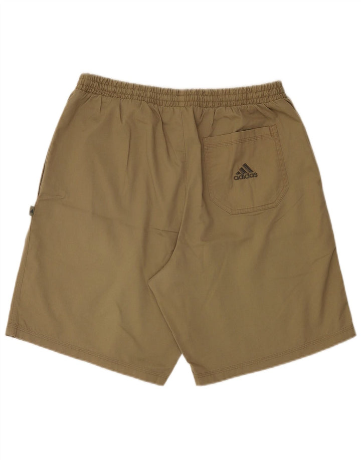 ADIDAS Herren Badeshorts, groß, Khaki, Polyester