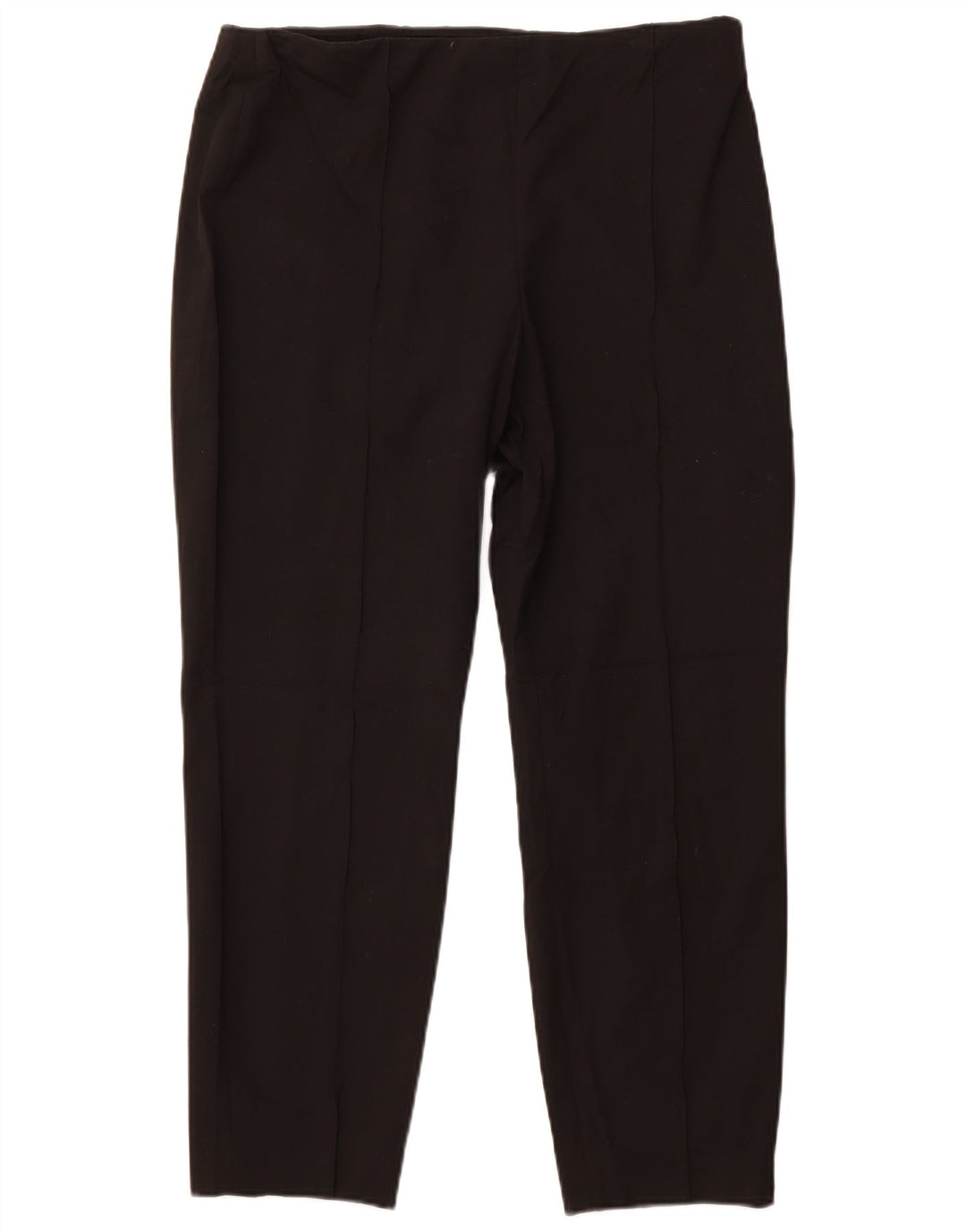 CALVIN KLEIN Damen Slim Freizeithose US 14 XL W34 L27 Schwarz Polyester