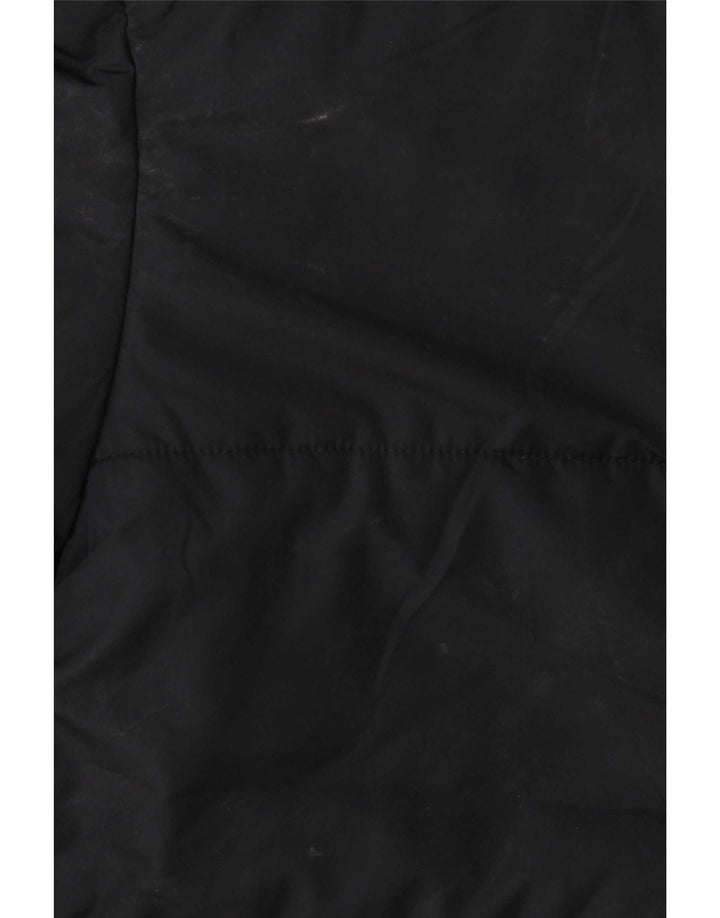 Marks & Spencer Wattierte Damenjacke mit Kapuze, UK 14, Größe L, Marineblau, Polyester