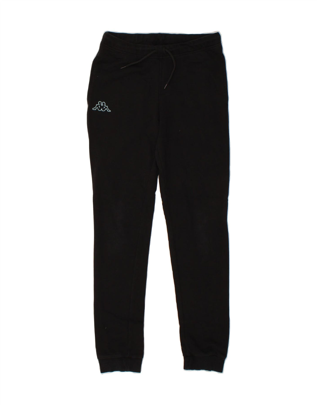 KAPPA Boys Tracksuit Trousers Joggers 13-14 Years Black Vintage Kappa and Second-Hand Kappa from Messina Hembry 