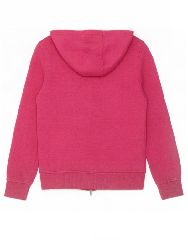 Hurley Mädchen-Kapuzenpullover mit grafischem Reißverschluss, 14–15 Jahre, XL, rosa, Baumwolle