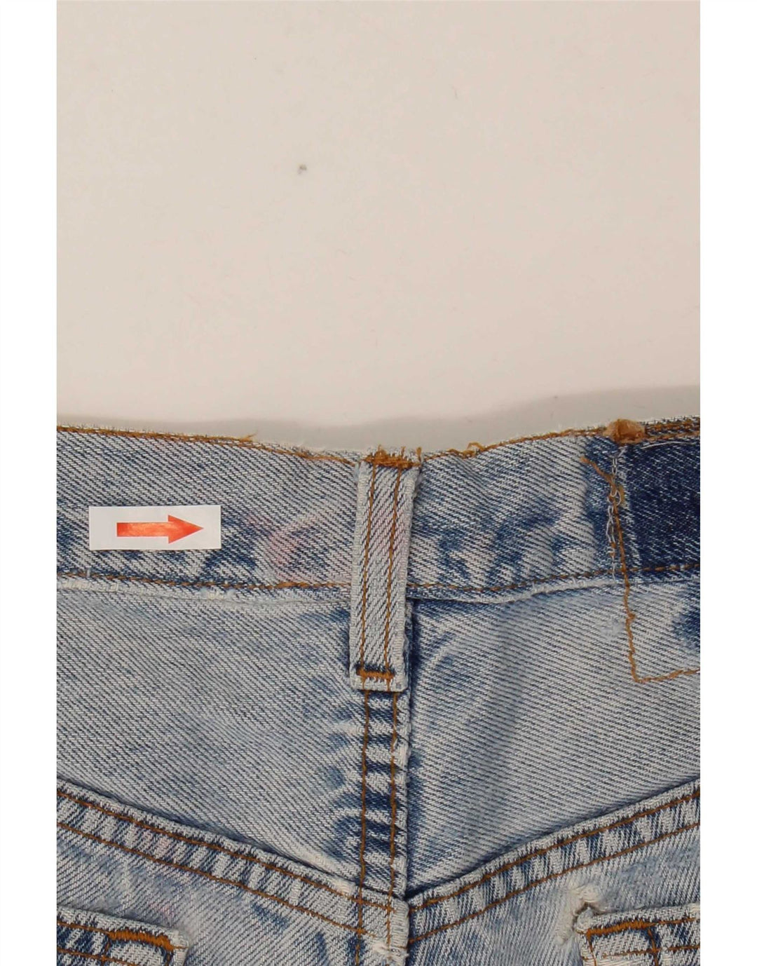Levi's Damen Jeansshorts W28 Mittelblau