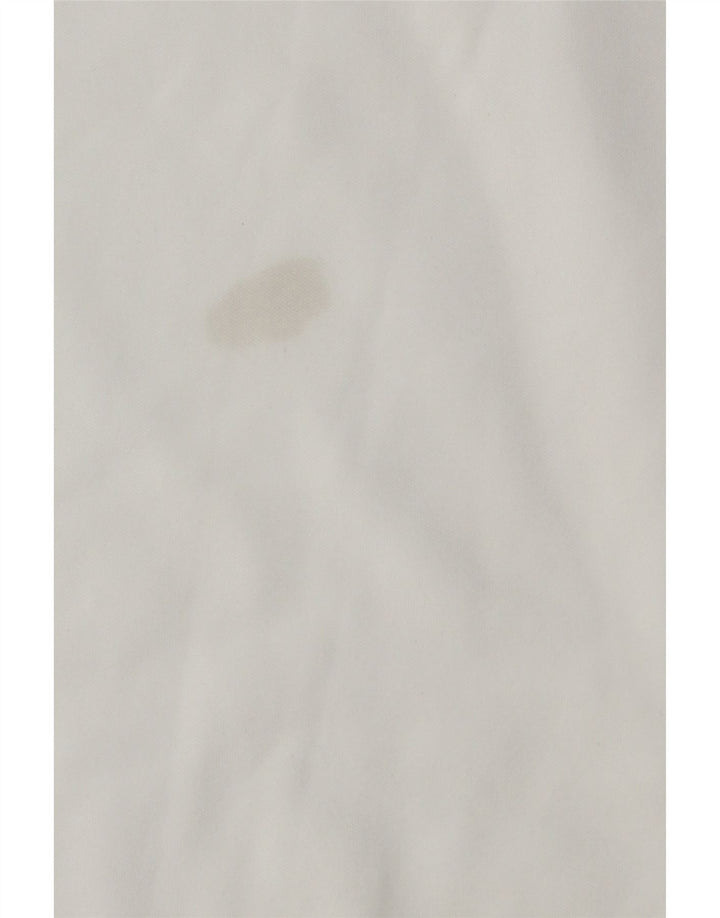 Nike Herren Dri Fit Pullover-Trainingsoberteil mit Reißverschluss, Größe L, Weiß, Farbblock