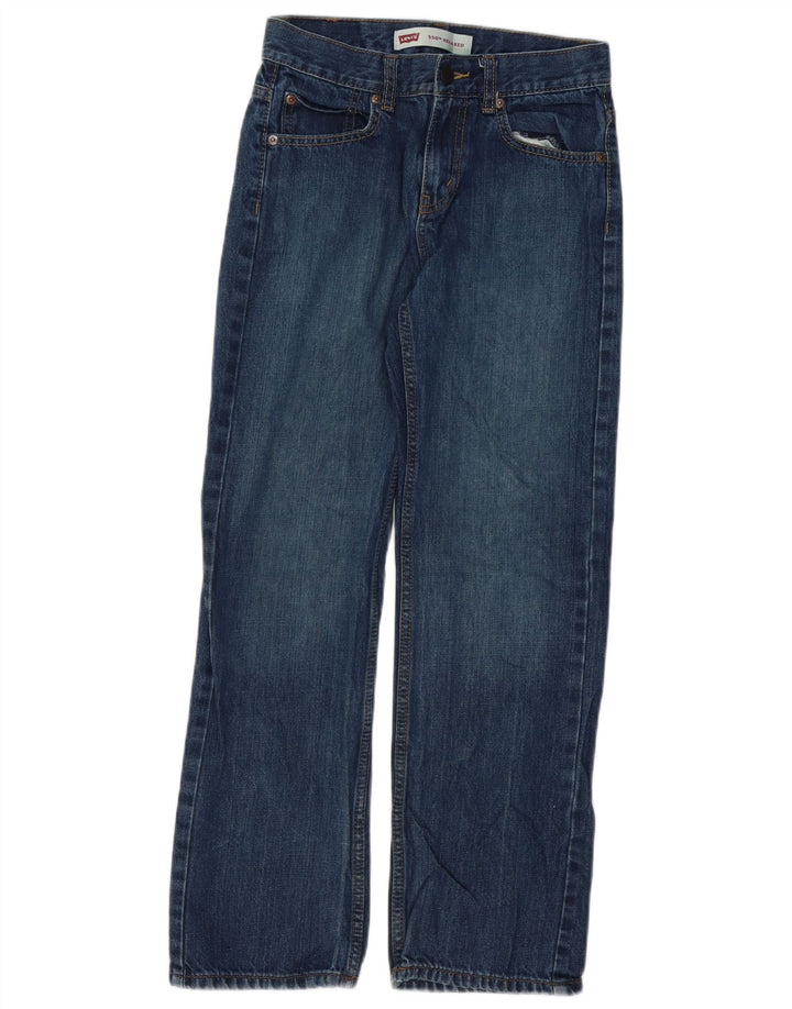 LEVI'S Jungen 550 Relaxed Fit Straight Jeans 13–14 Jahre W25 L27 Blau