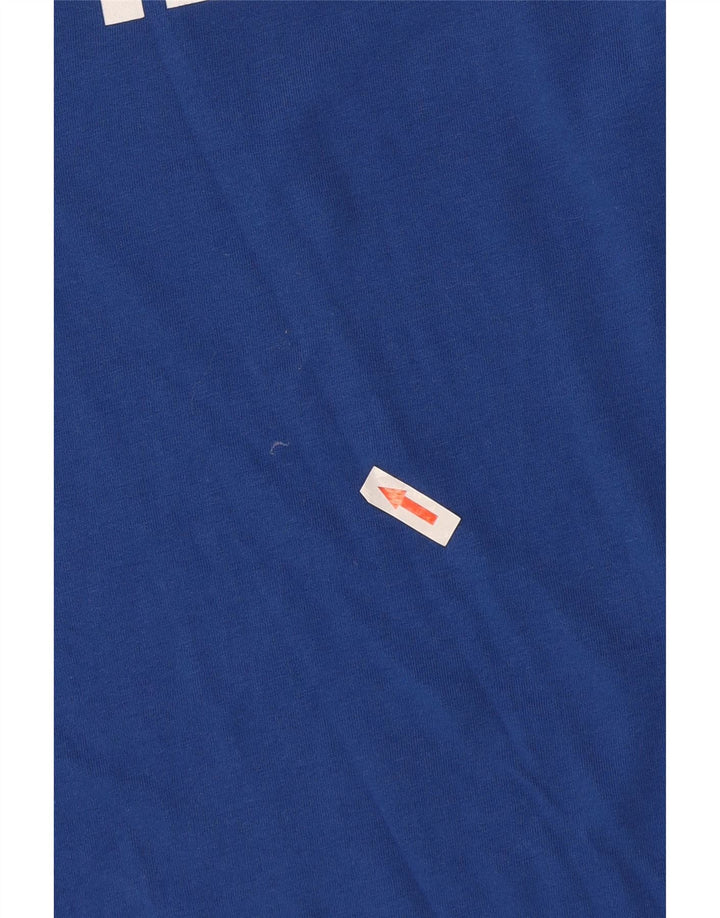 Freddy Grafik-T-Shirt für Damen, UK 12, mittelblau, Baumwolle