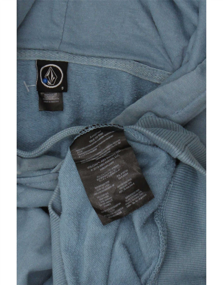 Volcom Herren Kapuzenpullover, kleine blaue Baumwolle