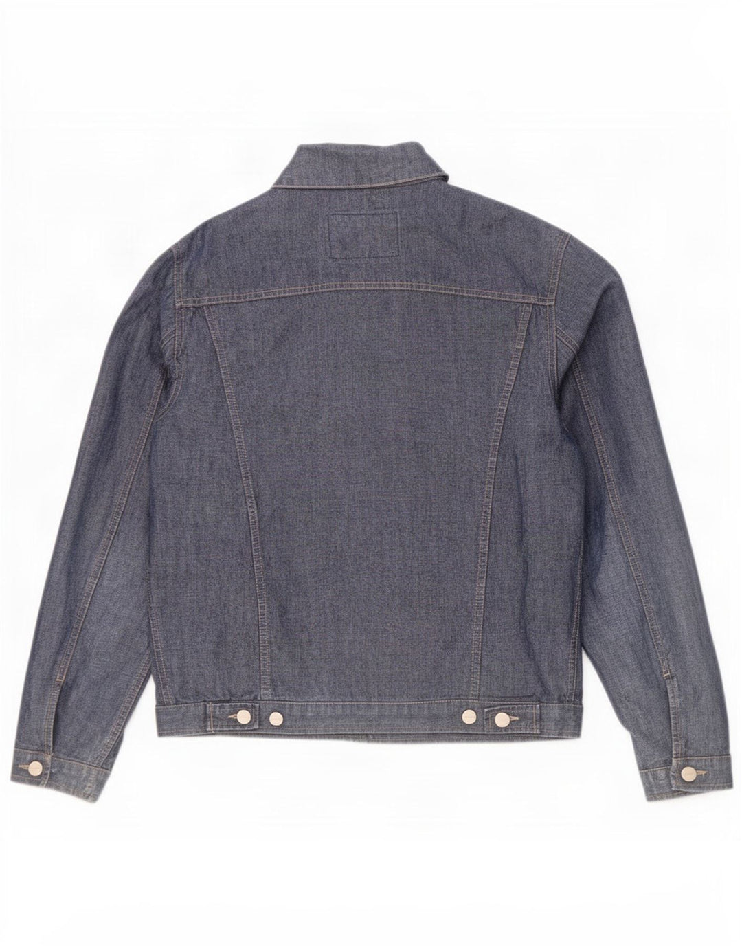 Trussardi Jeans Herren Jeansjacke UK 40 Large Blau Baumwolle