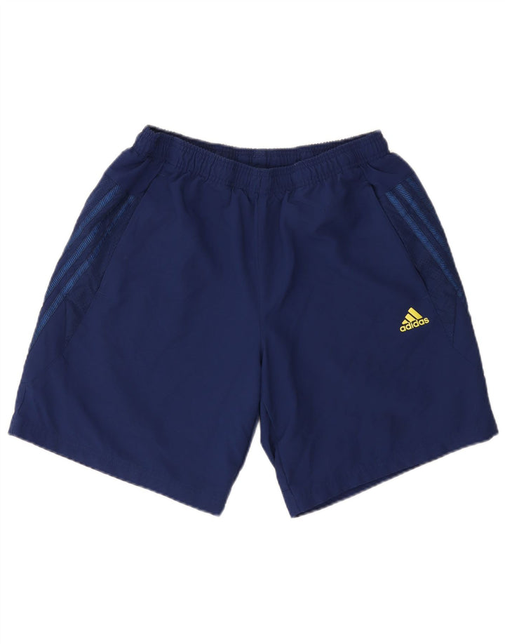 Adidas Herren Climalite Sport Shorts Large Marineblau Polyester