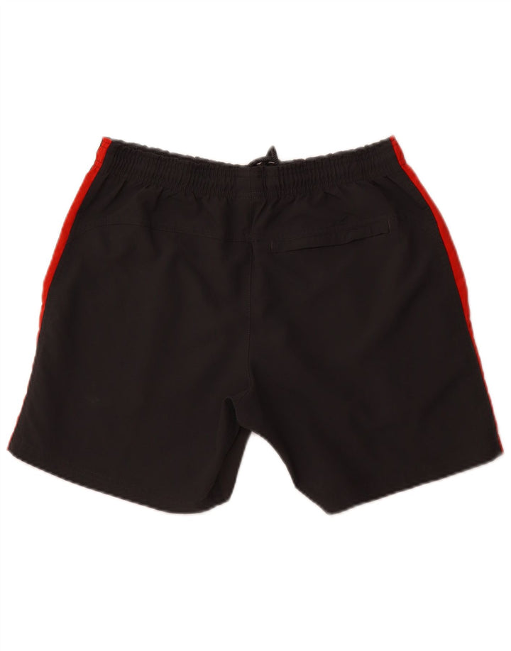 NIKE Herren-Sportshorts aus mittelgrauem Colourblock-Polyester