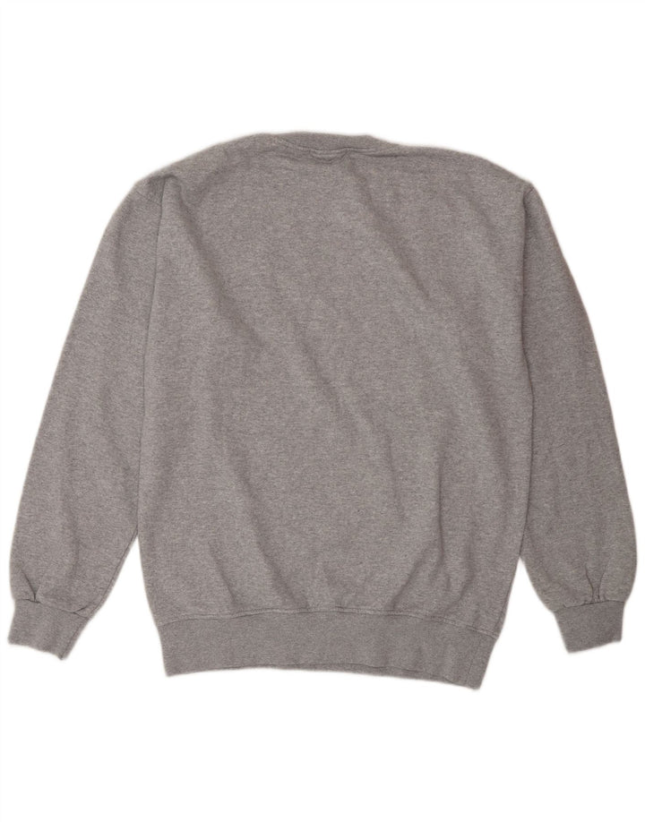 Coast Herren-Sweatshirt „Tokyo Graphic“, klein, grau gesprenkelte Baumwolle