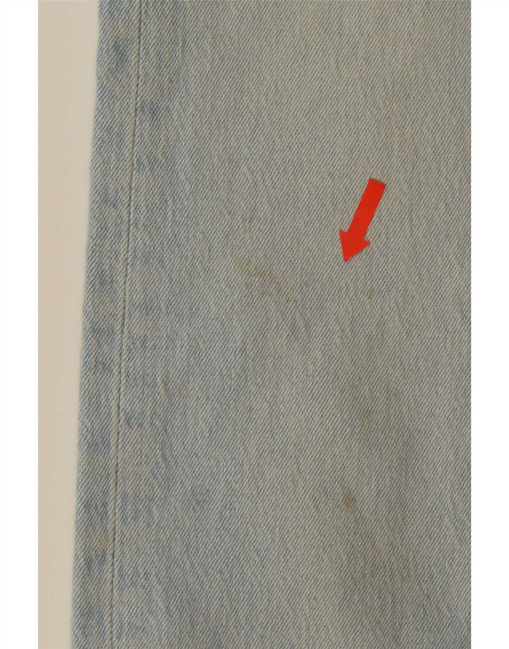 Levi's Herren 501 verkürzte Jeans W29 L26 blaue Baumwolle