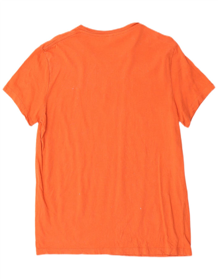 Jack Wills Herren T-Shirt-Oberteil Mittelorange
