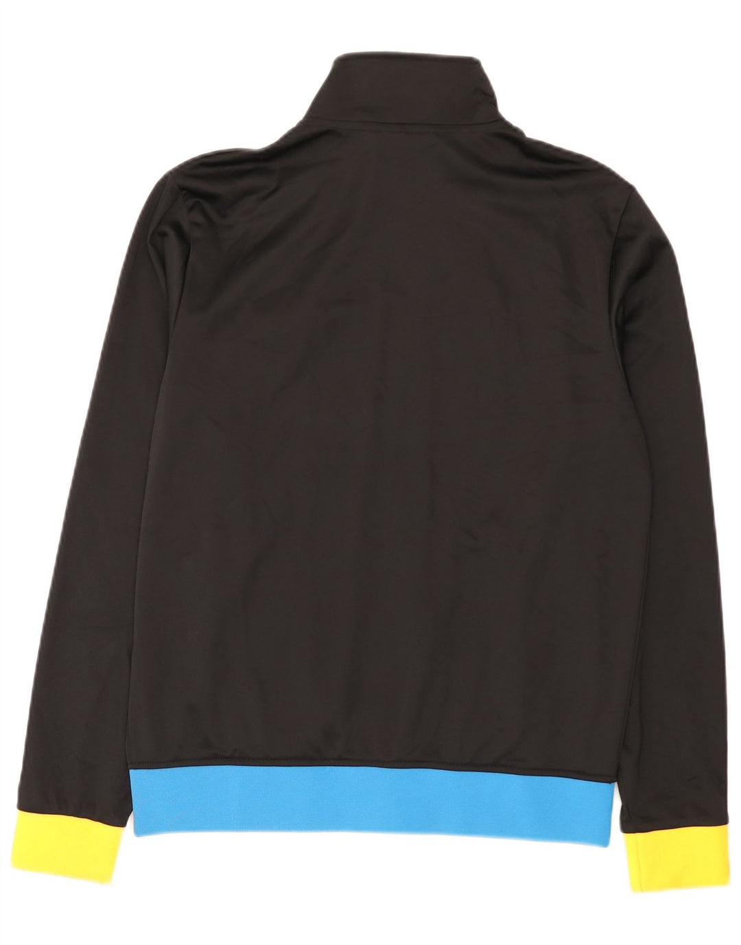 Fila Herren-Trainingsanzugoberteil mit Grafik, Mittelschwarzes Farbblock-Polyester