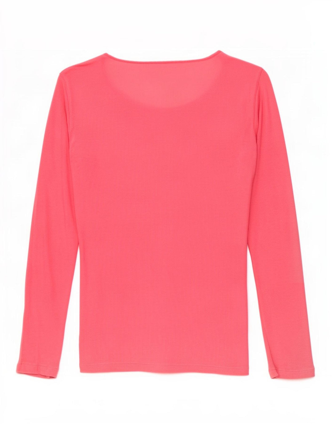 Gap Damen Übergroßes Top Langarm UK 10 Small Pink Baumwolle