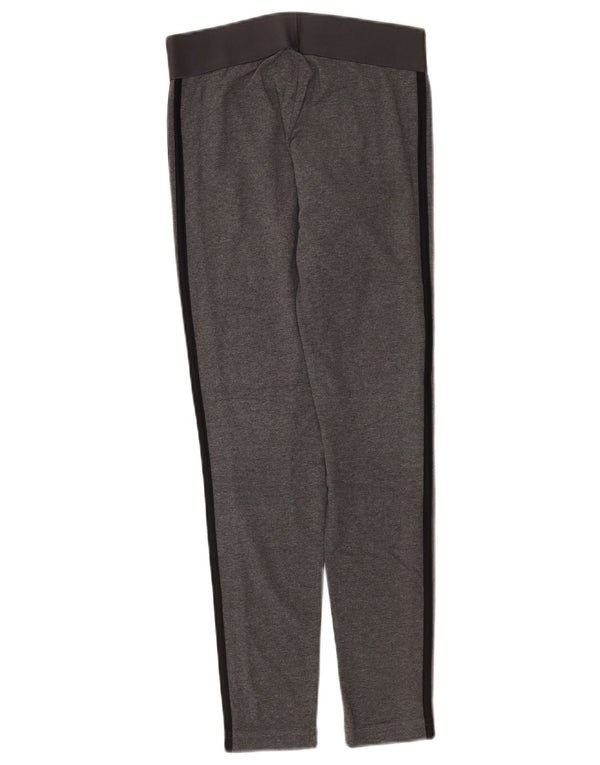Adidas Damen Leggings UK 8/10 Small Grau