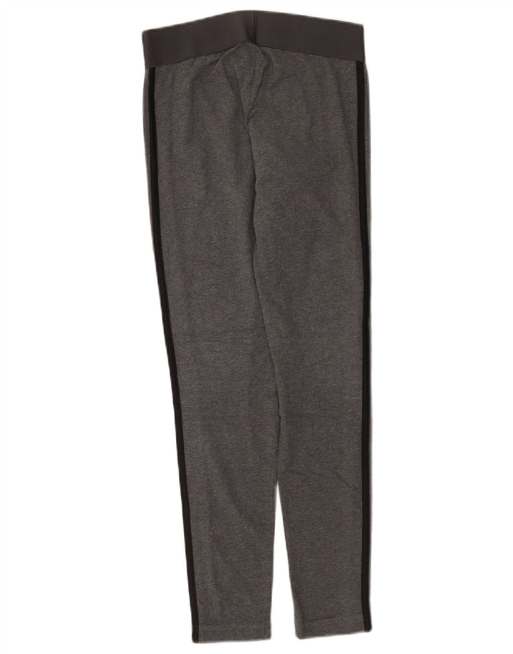 Adidas Damen Leggings UK 8/10 Small Grau